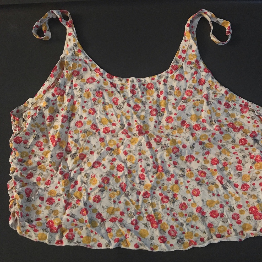 Floral tank top